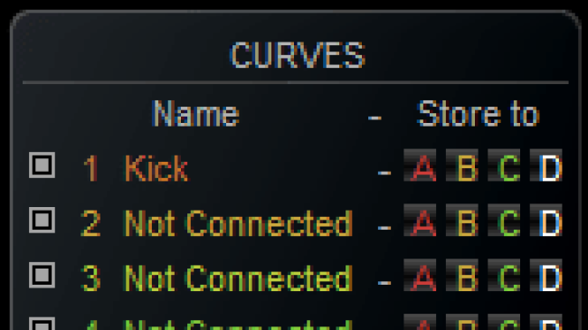 Blue Cat's FreqAnalyst Multi - Assign a name to your source curves and see them displayed in the main view