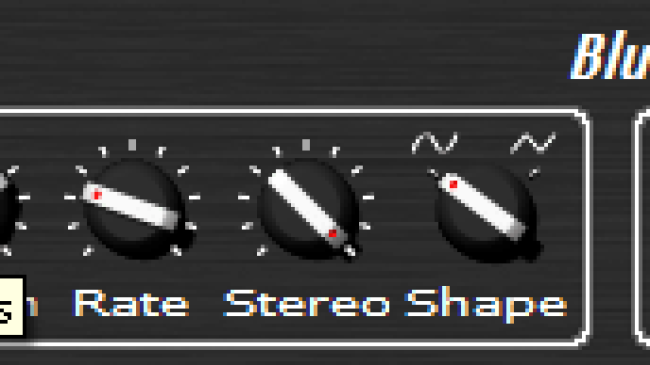 Blue Cat's Stereo Chorus - Wide Stereo Chorus Effect Plugin (VST, Audio Unit, DirectX) (Freeware)