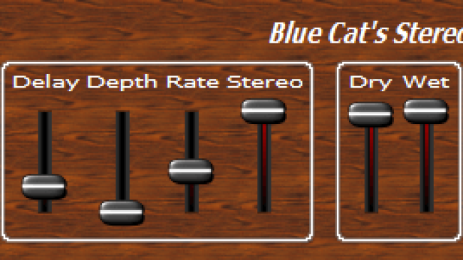 Blue Cat's Stereo Chorus - Wide Stereo Chorus Effect Plug-in (RTAS, VST, Audio Unit, DirectX) (Freeware)