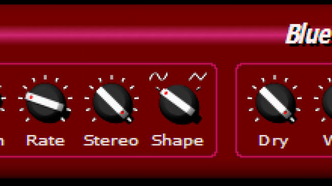 Blue Cat's Stereo Phaser - 'Pinky' Skin