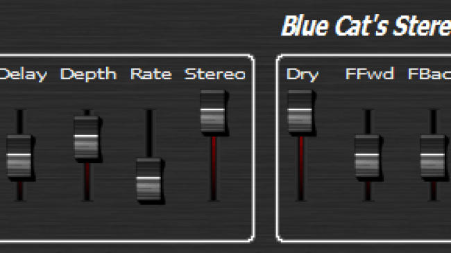 Classic Skin for Blue Cat's Flanger, by Blue Cat Audio
