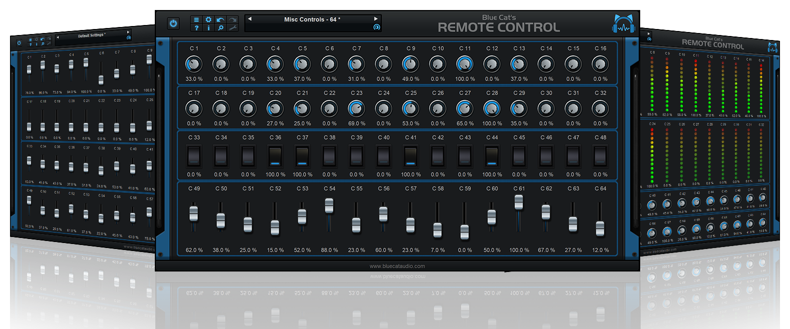 Blue Cat's Remote Control for x64 screenshot