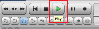 Step 06 - Play - Automation will be recorded on the source track Step 06 - Play - Automation will be recorded on the source track