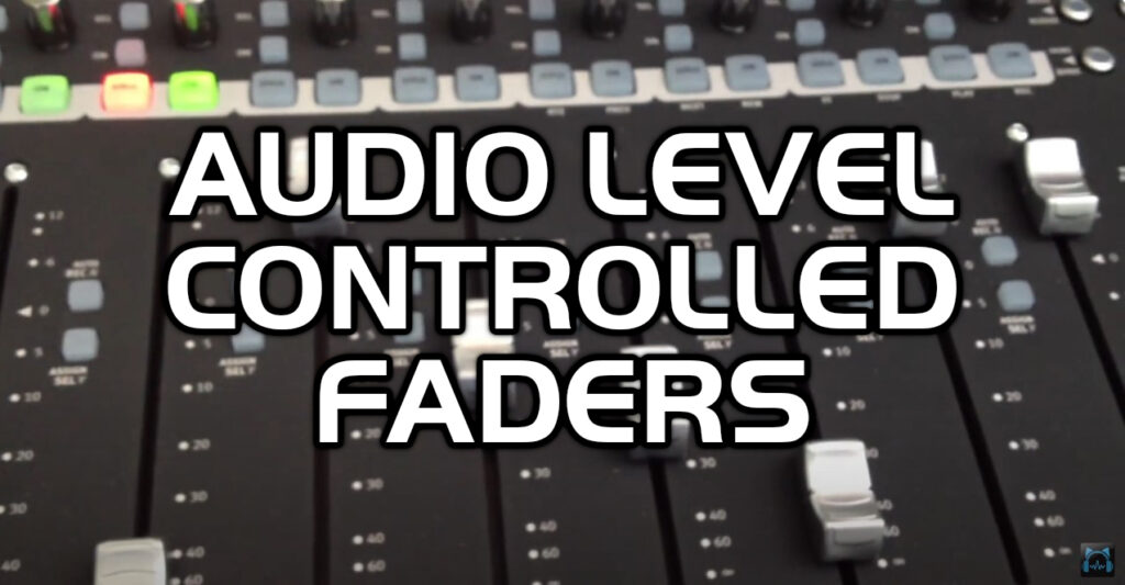 AVID Artist Faders Controlled By Audio Levels (DP Meter Pro) The Blue