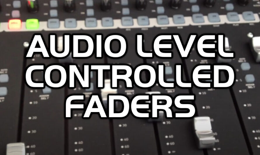 AVID Artist Faders Controlled By Audio Levels (DP Meter Pro)