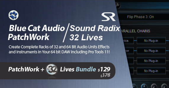 Loading 32-bit Audio Units in any 64-bit DAW