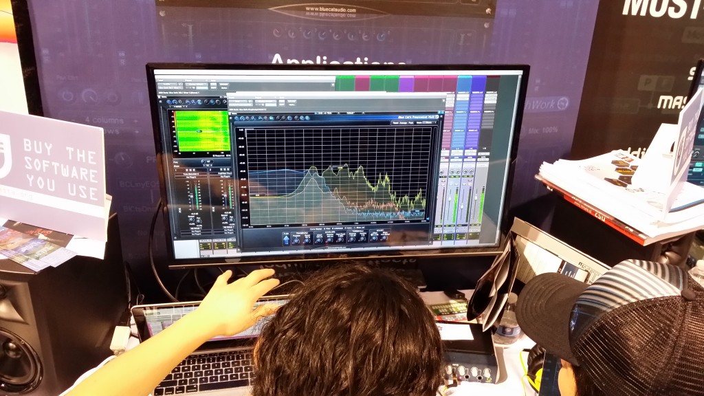 Multiple Tracks Spectrum Analysis