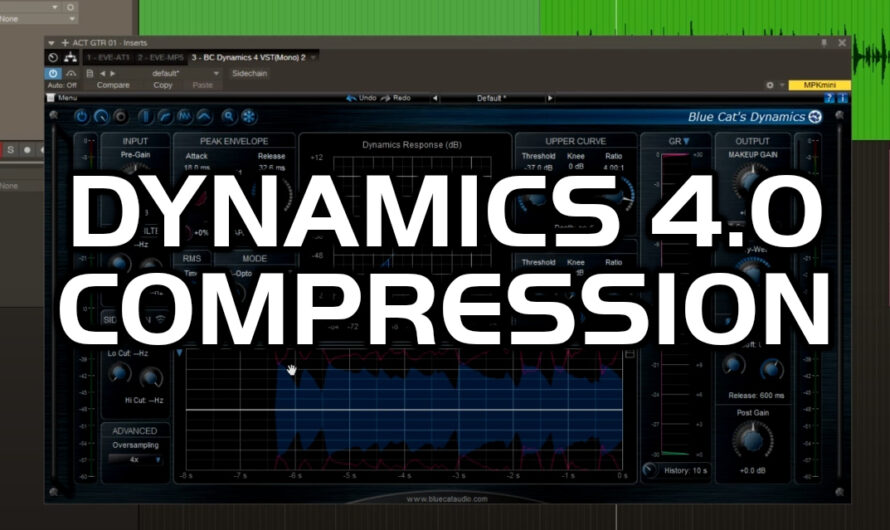 Exploring Blue Cat’s Dynamics 4.0 for Compression