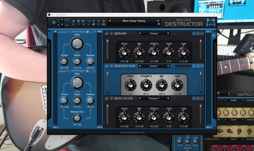 Blue Cat’s Destructor – It works for clean tones too!