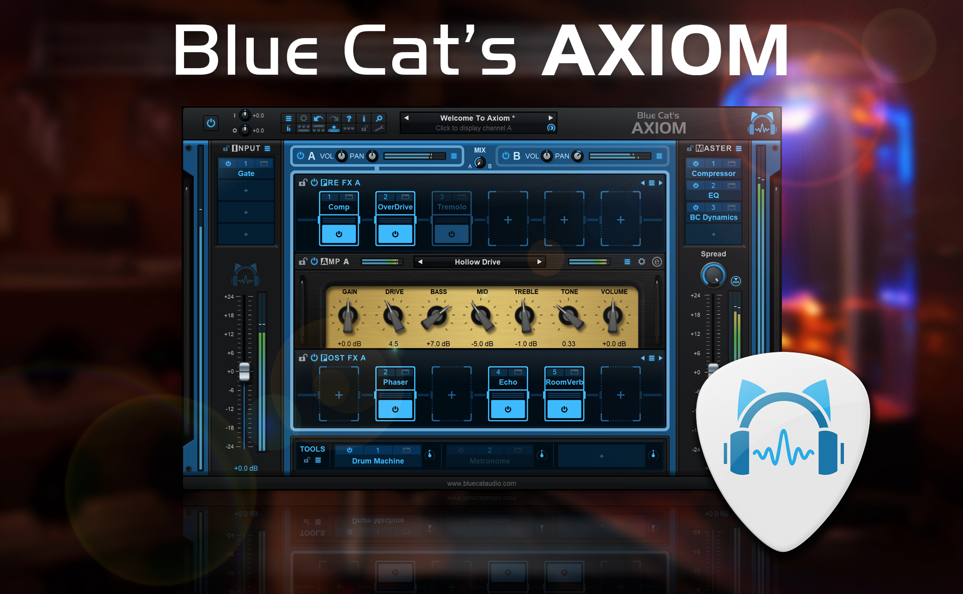 Blue Cat’s Axiom: Your Axe Beyond The Limits