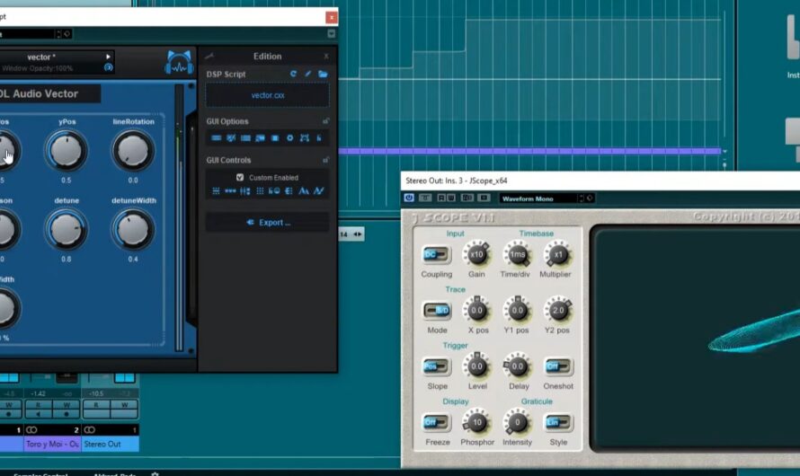 Plug-in Scripting Fun: drawing onto an Oscilloscope