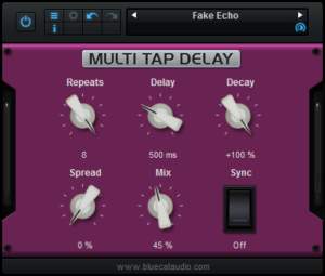 Echo and Multi Tap Delay Plugins Included in Axiom, Patchwork and MB-7 Mixer