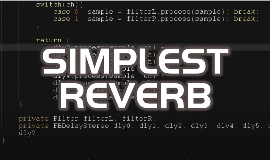 Programming The Simplest Reverb In Plug’n Script