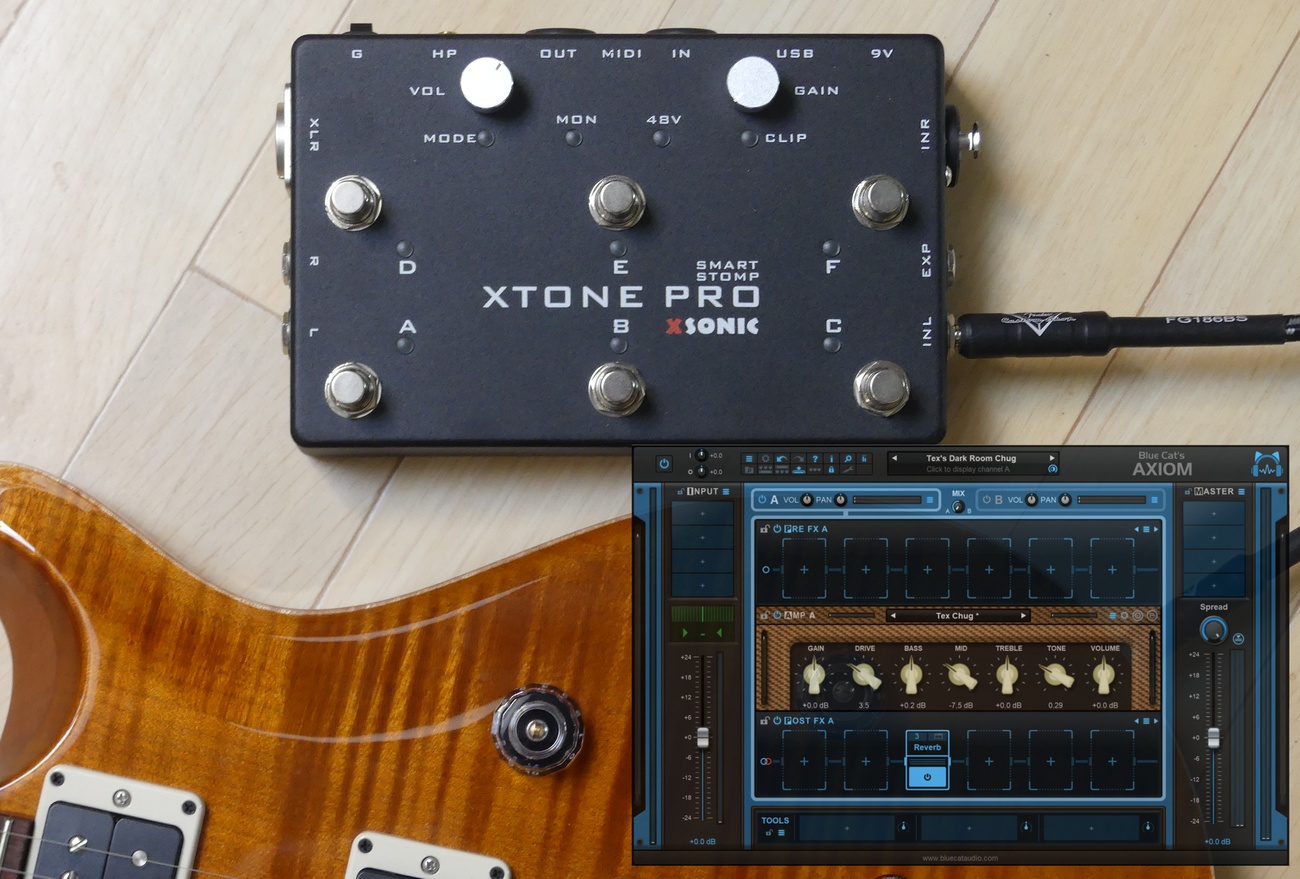 ギター XTONE PRO XSonic XTone Pro DAW Microphone and MIDI Audio Interface