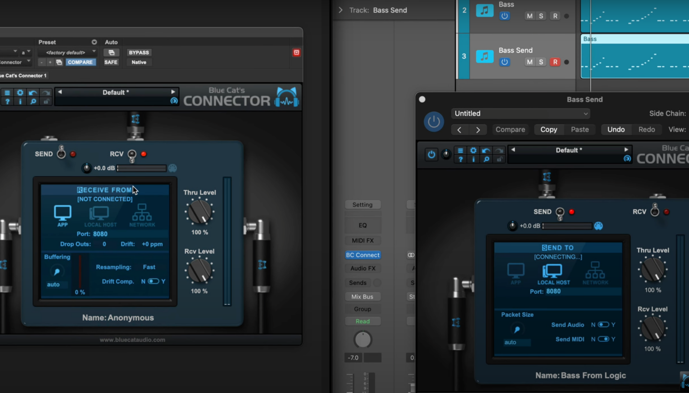 You Need to Share Audio and Midi between DAWs? BC Connector has a solution!