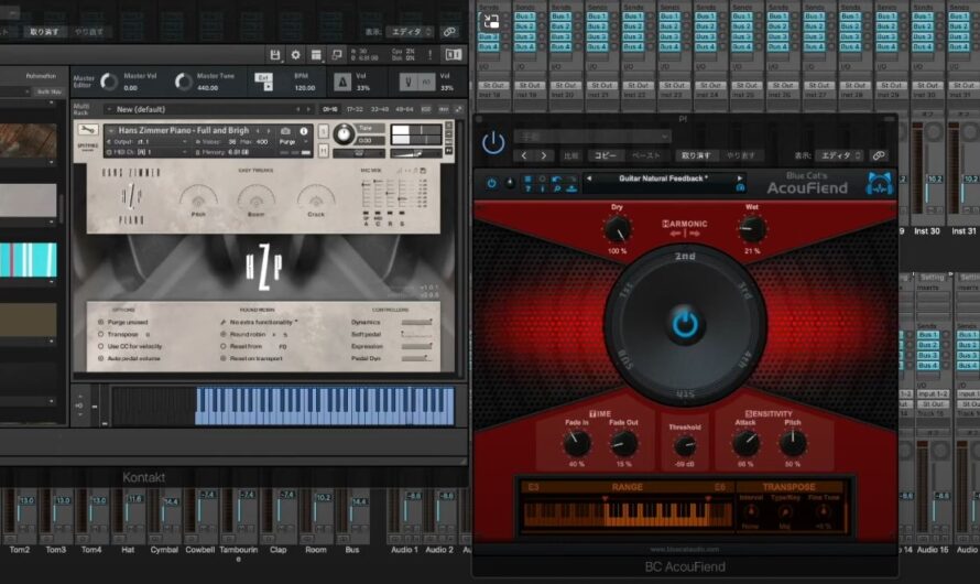 Acoustic Feedback On Virtual Instruments?!?