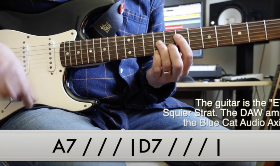 Time to Practice : Backing Track A7 to D7 by Tom Strahle Using Axiom