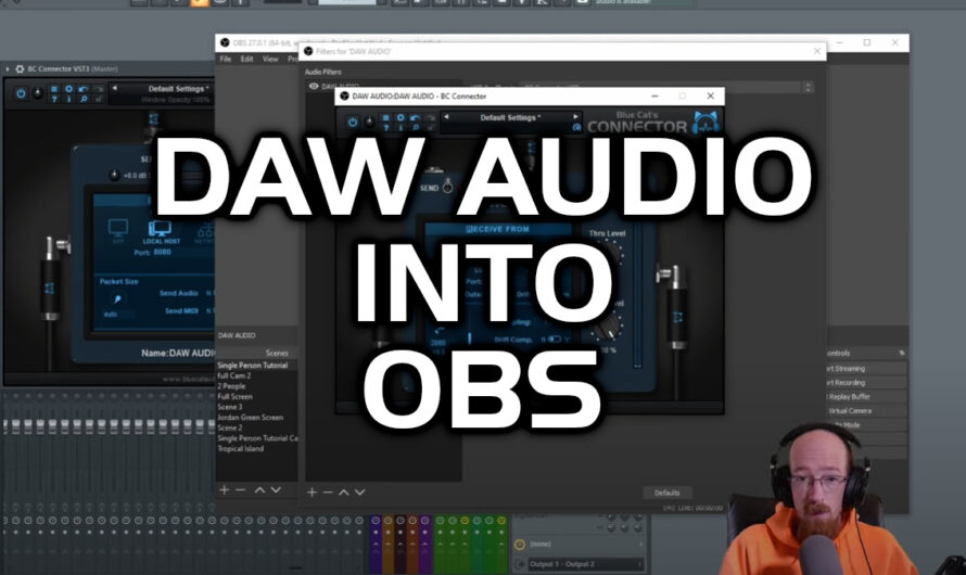 Streaming Your DAW Audio Into OBS With Connector