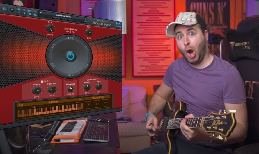 Get INFINITE GUITAR FEEDBACK at LOW VOLUME With AcouFiend