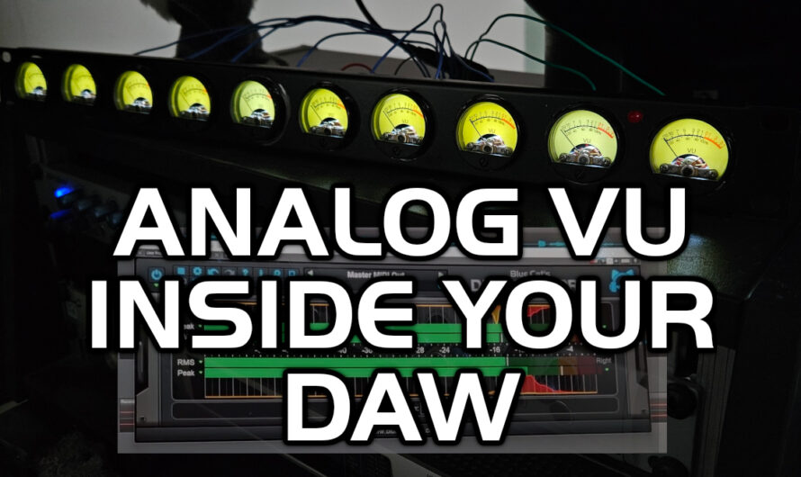 Analog VU Meters For Your DAW