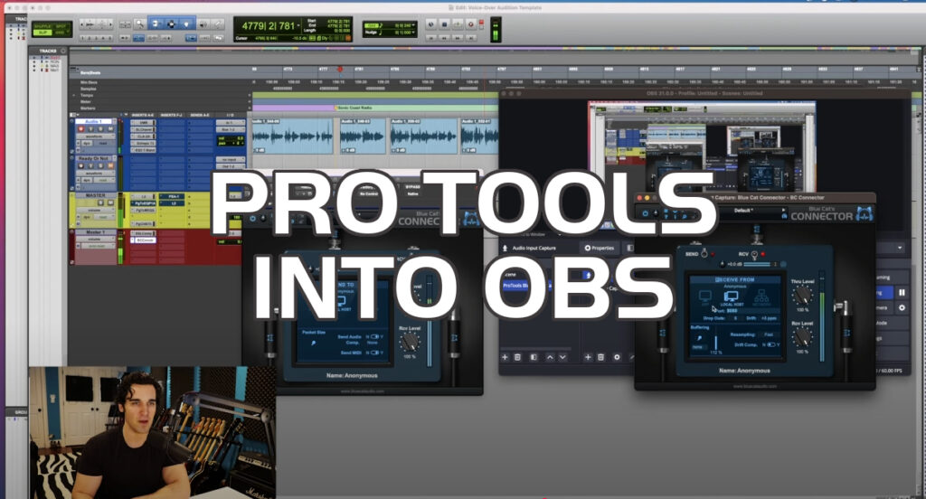How To Stream Pro Tools Into OBS With Connector – The Blue Cat Audio Blog