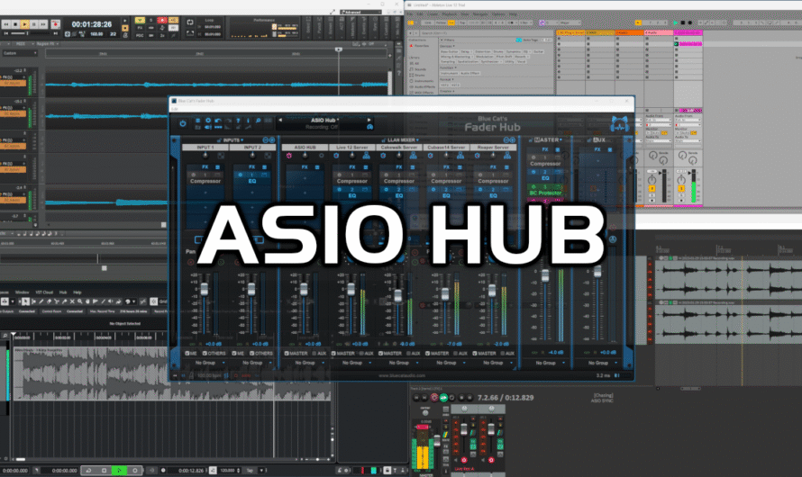 Sharing ASIO Driver Between Multiple Applications with Fader Hub