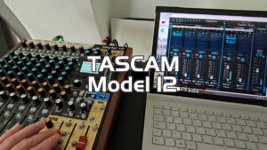 Fader Hub & Tascam Model 12: Live Mixer & Recorder
