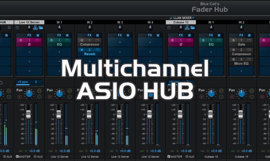 Network ASIO Hub 2.0 (Multichannel In & Out)