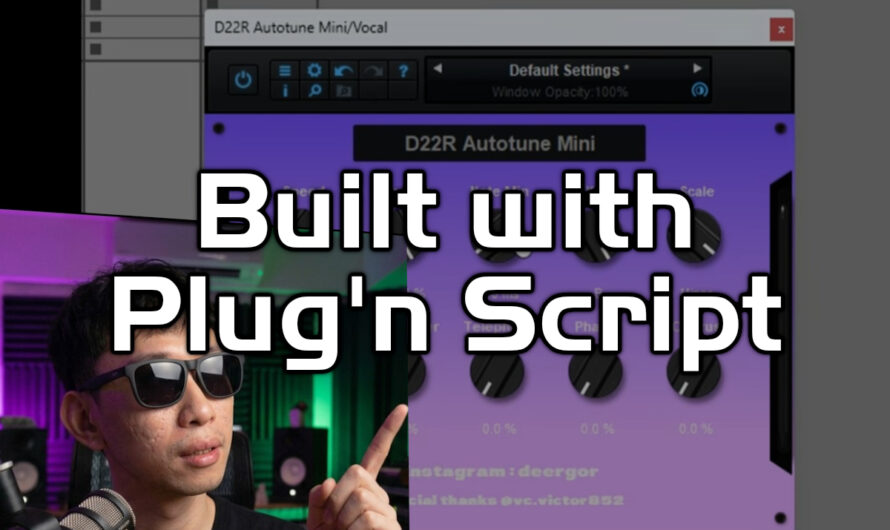 Autotune-Style Plug-In, Built with Plug’n Script