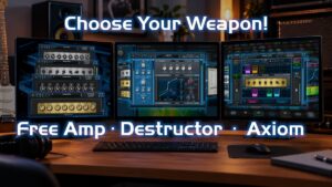 Guitar & Bass Tone Shaping: Free Amp vs Destructor vs Axiom