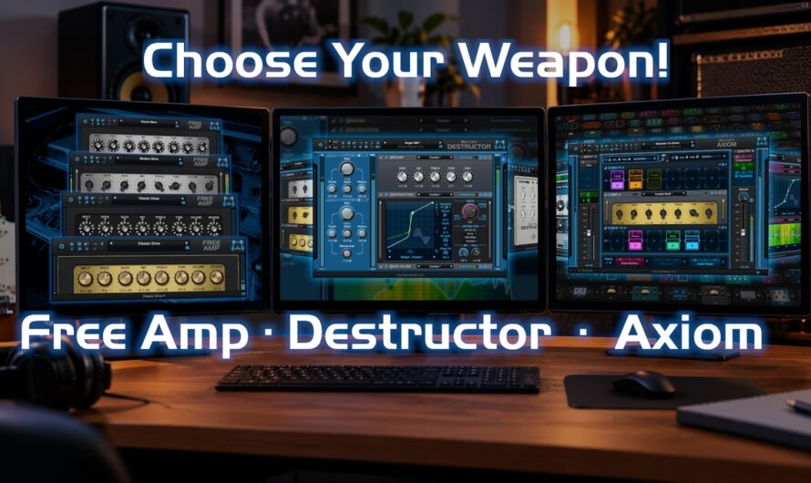 Guitar & Bass Tone Shaping: Free Amp vs Destructor vs Axiom