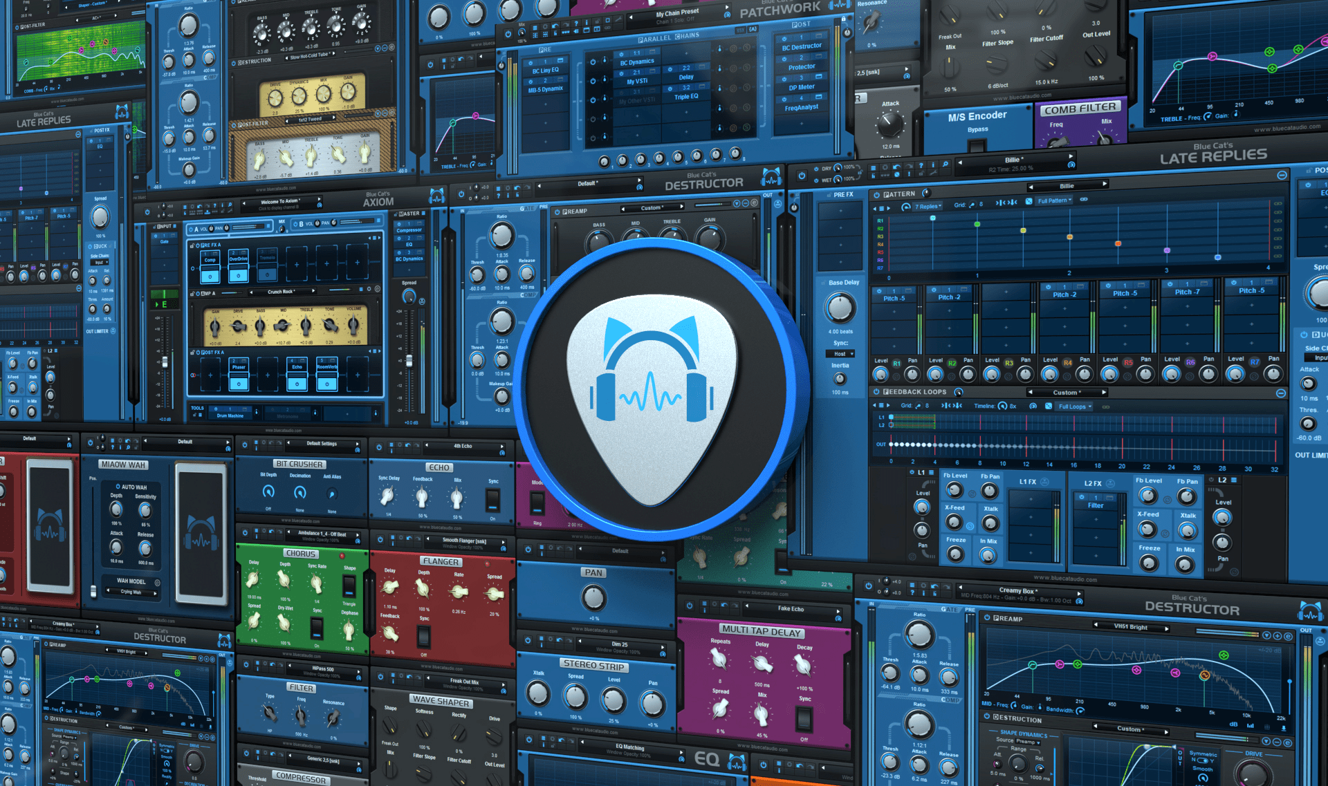 Blue Cat's Axe Pack - Guitar & Bass Software Bundle