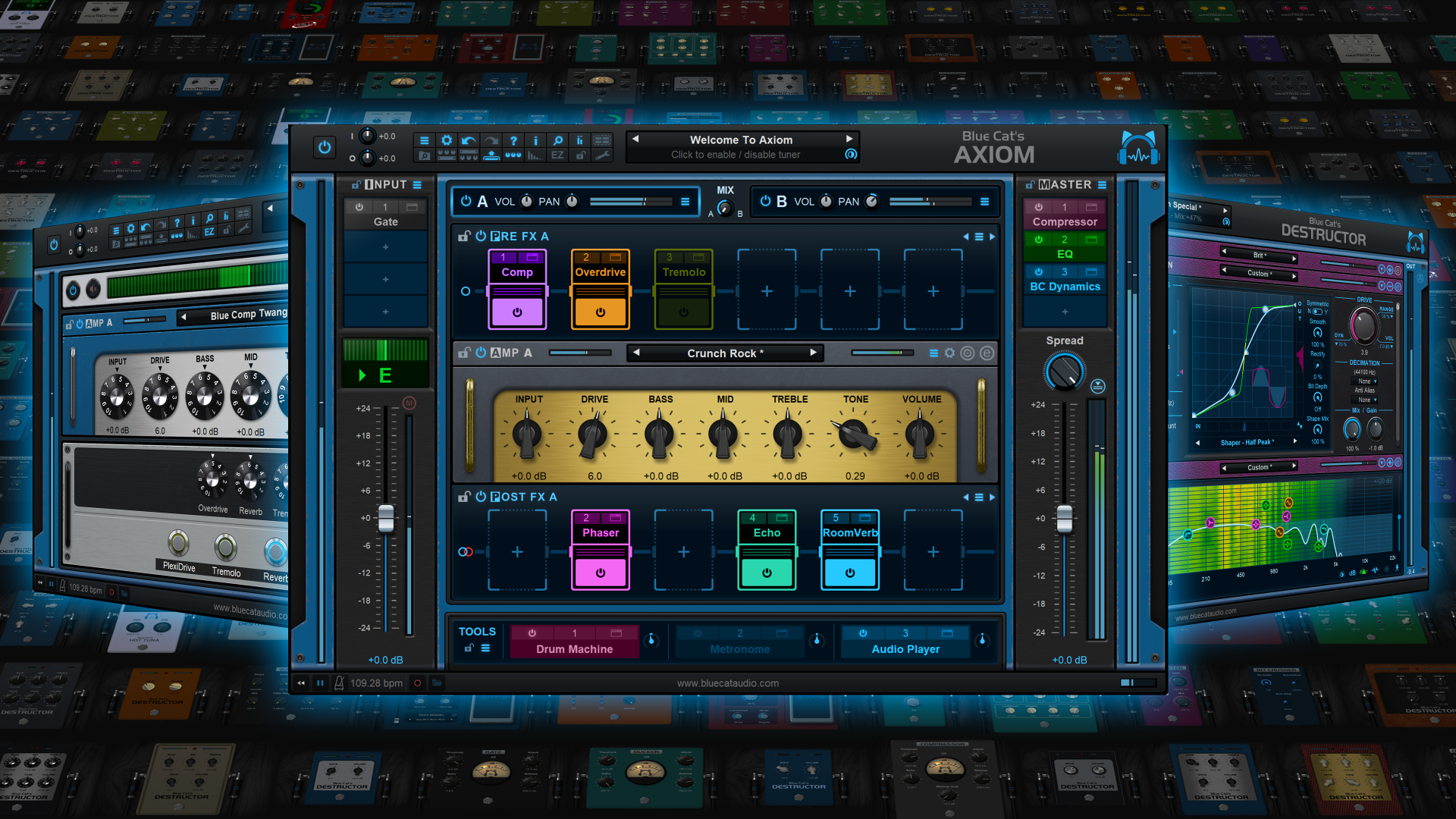 Blue Cat S Axiom Guitar Bass Amp Simulation With Effects Vst