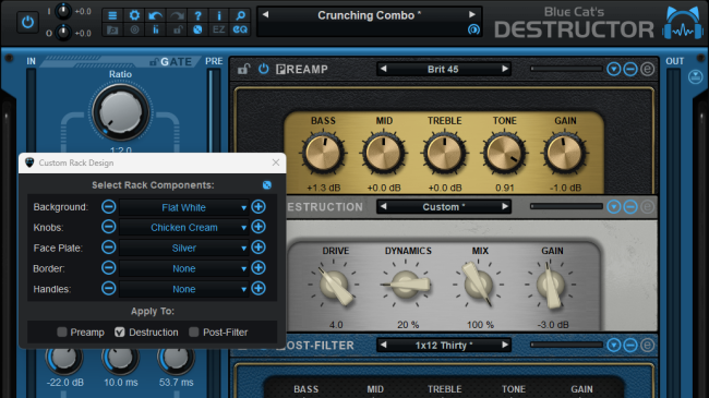 Destructor Plugin Blue Cat's Destructor - Distortion and Amp Simulation Plug-In (VST, AU ...