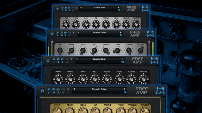 Blue Cat's Free Amp - The Free Guitar Amp Sim Plug-In (VST, AU, AAX, VST3) (Freeware) Blue Cat's Free Amp - The Free Guitar Amp Sim Plug-In (VST, AU, AAX, VST3) (Freeware)