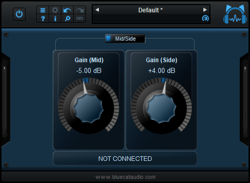 Blue Cat's Gain Suite - Simple Mono, Stereo and Mid-Side MIDI Controllable Gain Plug-ins (VST, AU, VST3, AAX) (Freeware)