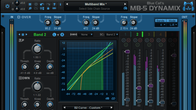 Blue Cat's MB-5 Dynamix - The All-In-One Multiband Dynamics Processor Blue Cat's MB-5 Dynamix - The All-In-One Multiband Dynamics Processor