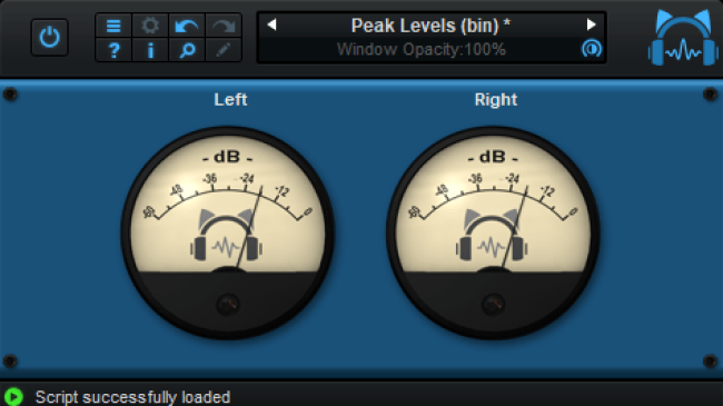 Blue Cat's Plug'n Script - Output parameters for audio analysis and parameter modulation
