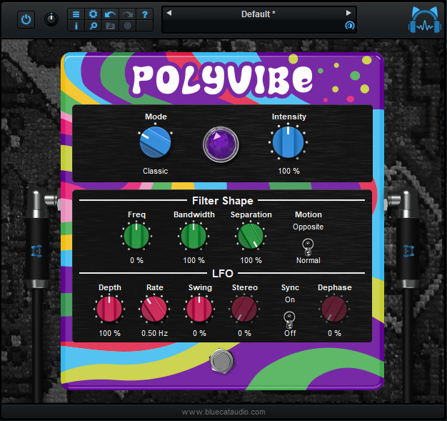 Blue Cat's PolyVibe - Vintage Vibe Modulation Plug-In Blue Cat's PolyVibe - Vintage Vibe Modulation Plug-In