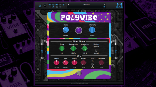 Blue Cat's PolyVibe - Vintage Vibe Modulation Plug-In Blue Cat's PolyVibe - Vintage Vibe Modulation Plug-In