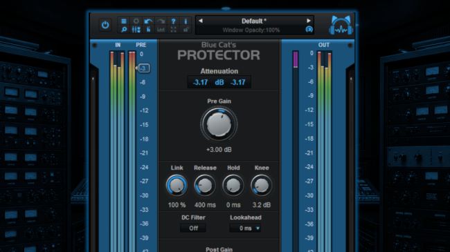 Blue Cat's Protector - Brickwall Limiter Plug-in (VST, AU, AAX, VST3) Blue Cat's Protector - Brickwall Limiter Plug-in (VST, AU, AAX, VST3)