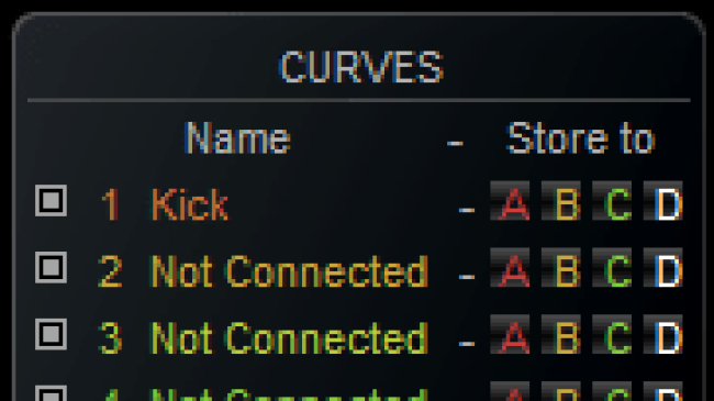 Blue Cat's StereoScope Multi - Assign a name to your source curves and see them displayed in the main view