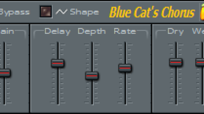 FL Studio Skin for Blue Cat's Chorus, by Blue Cat Audio