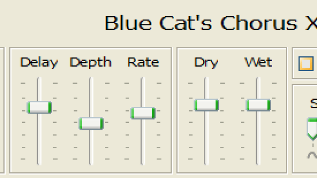 Windows XP Skin for Blue Cat's Chorus, by Blue Cat Audio